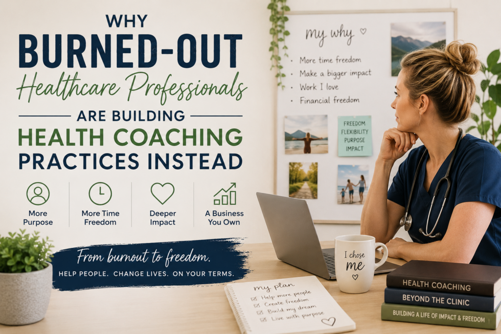 Your Healthcare Credentials Are Your Biggest Advantage as a Health Coach.